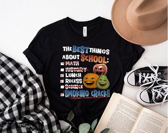 The Best Things About School Annoying Orange Tee Shirt