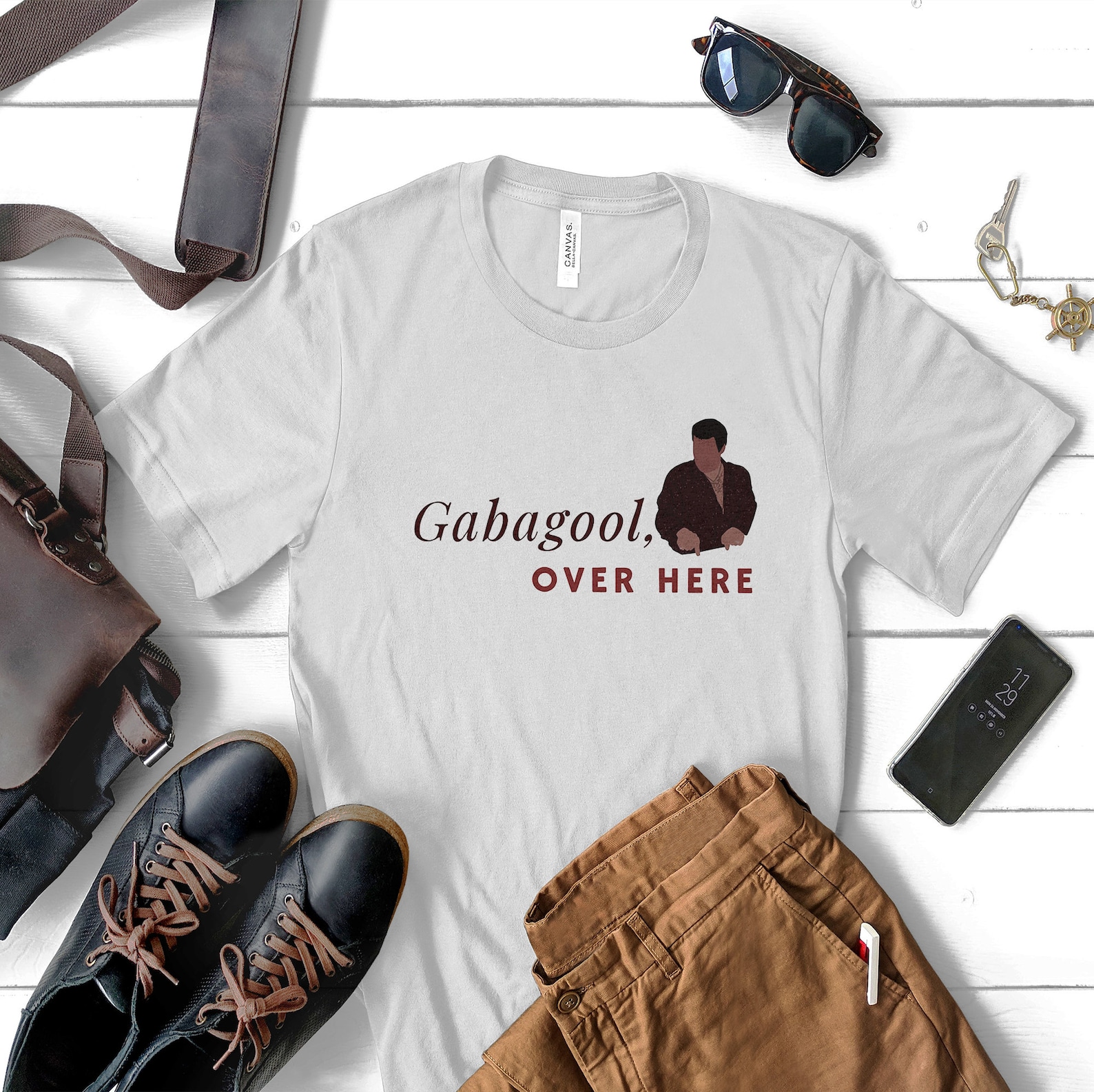 Sopranos Shirt Gabagool Over Here Silvio Dante Quote Etsy