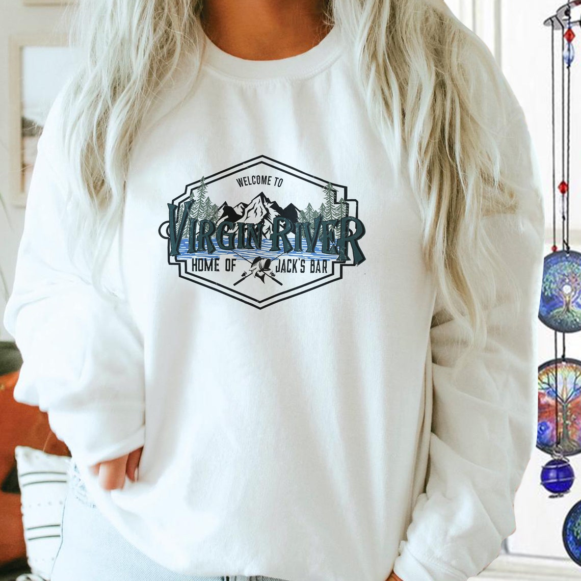 Virgin River Sweatshirt Jacks Bar Sweatshirt Virgin River Etsy