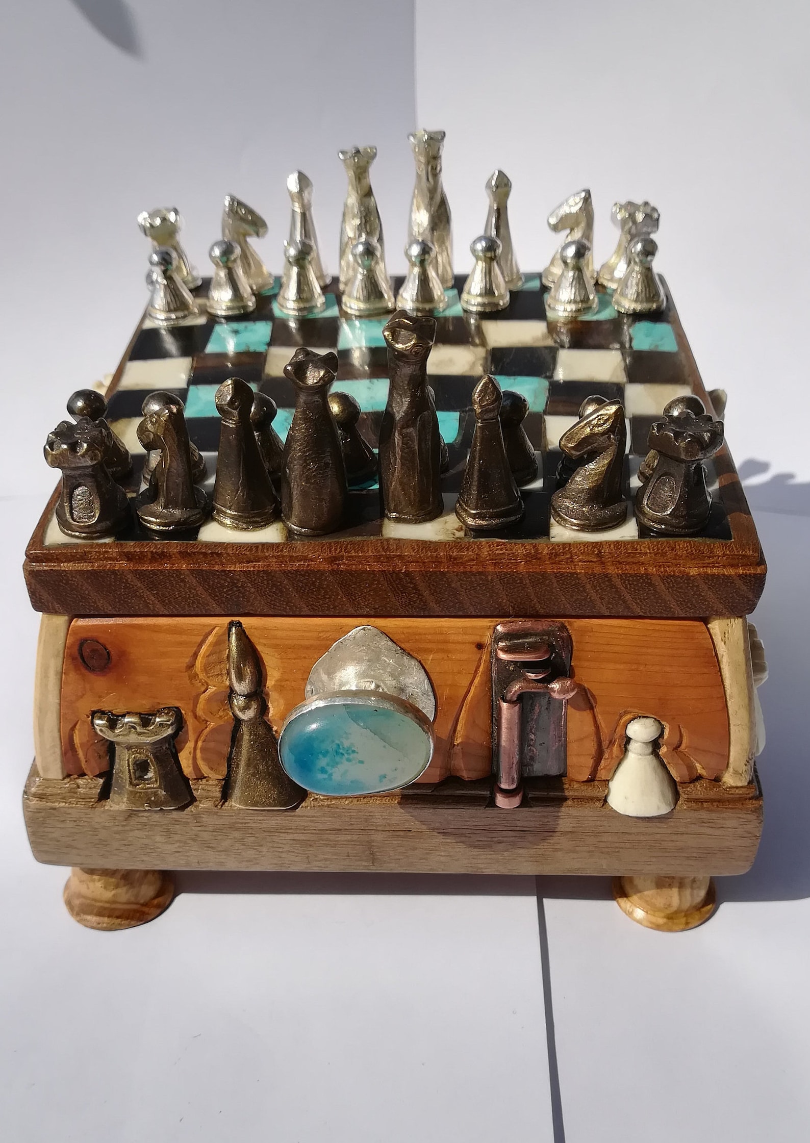 Chess, Distinctive Work, Special Gift, Chess Lovers Gift, Collectible