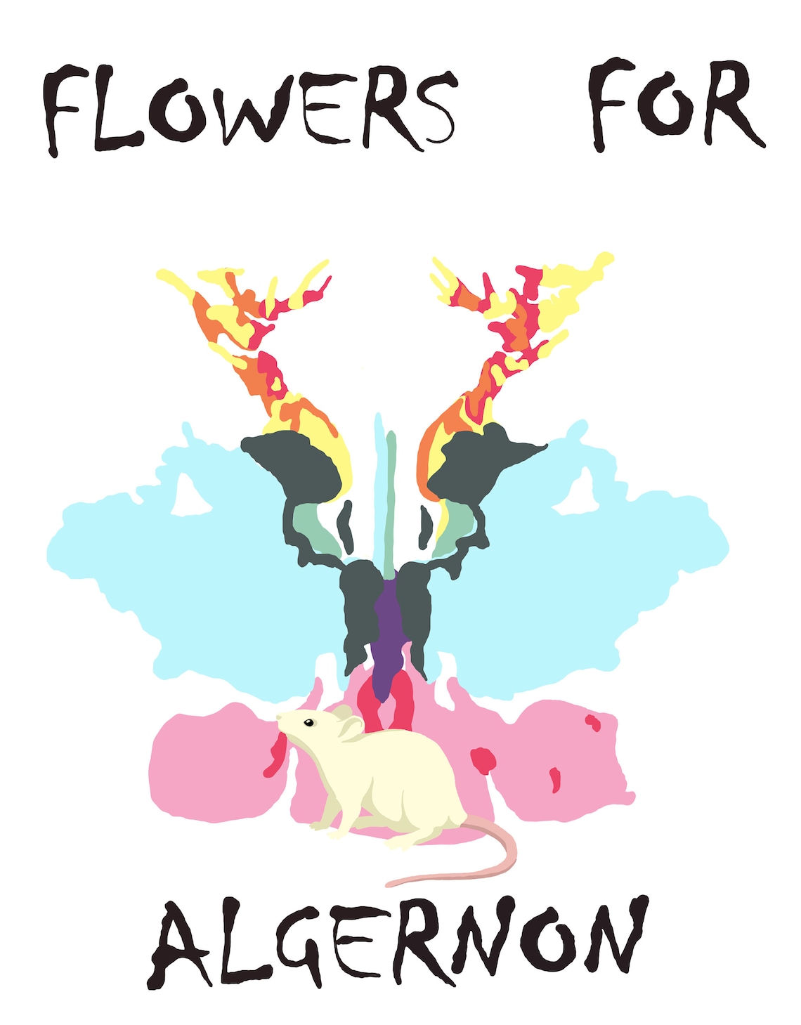 Flowers for Algernon Digital Art Print Etsy