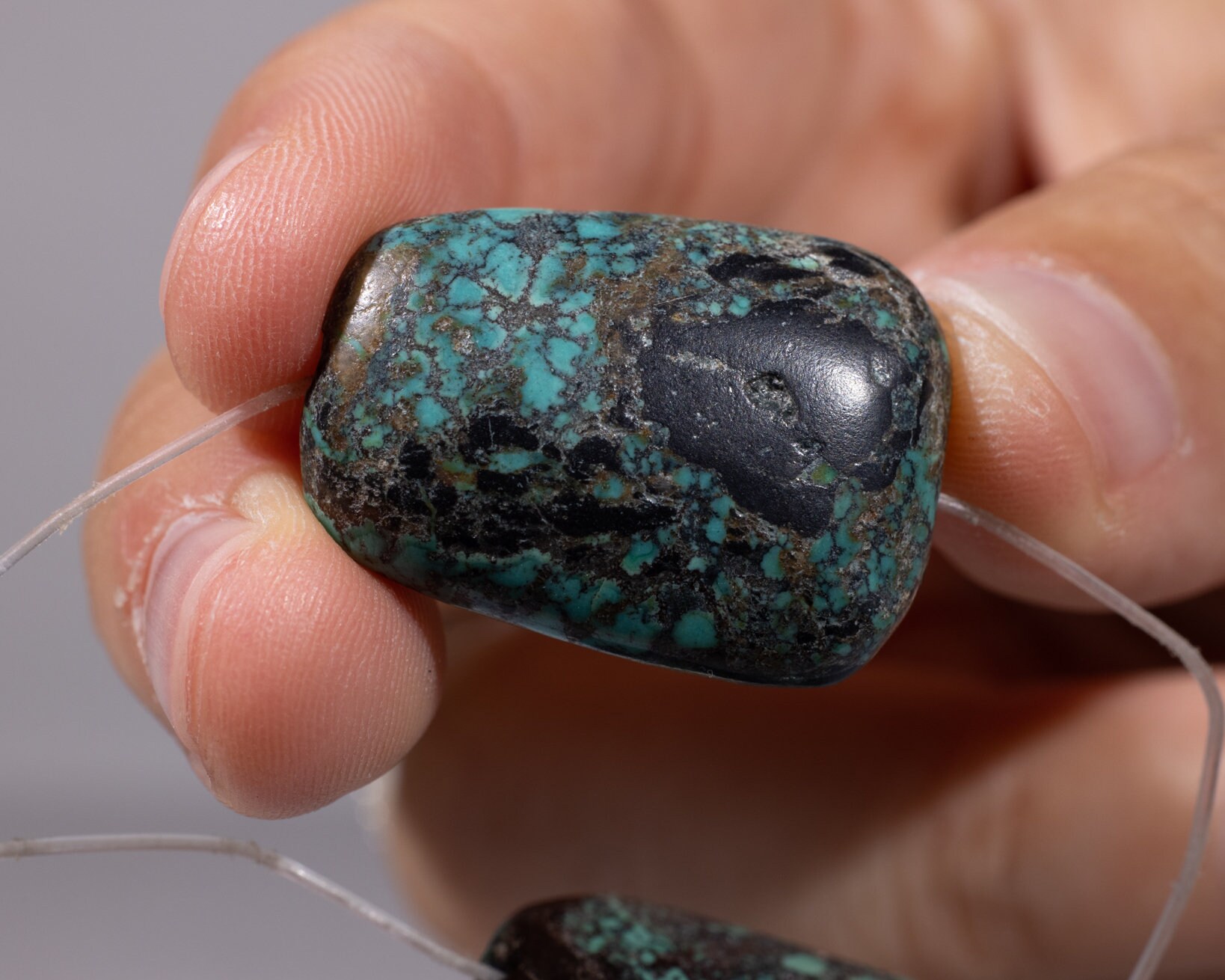 TQ377 2 ANTIQUE TIBETAN Turquoise Bead - Etsy