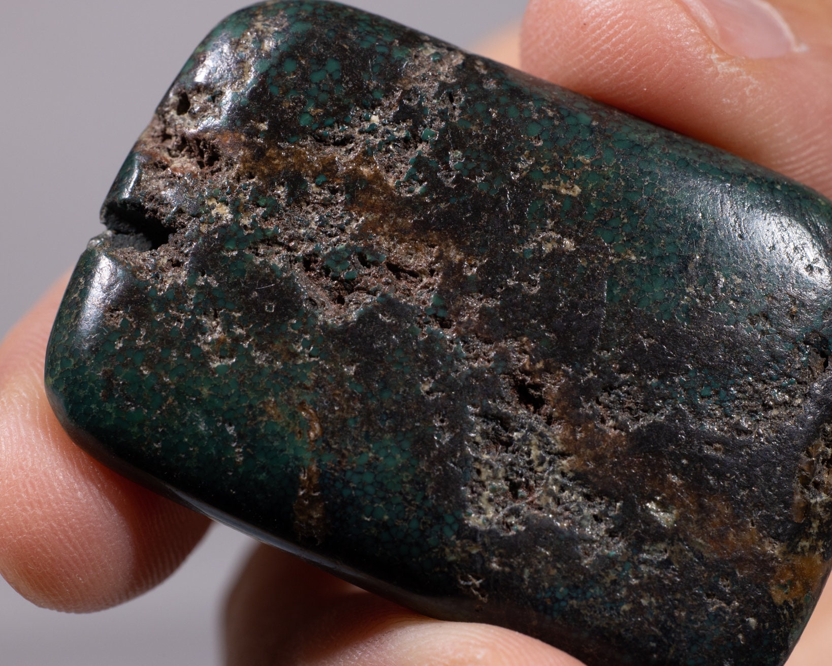 TQ207 ANTIQUE TIBETAN Turquoise Bead - Etsy