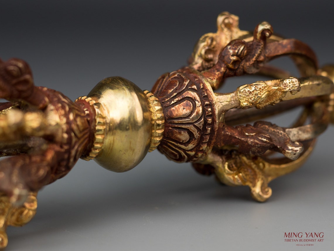 VD24 Vajra Dorje 18cm Tibetan Buddhist Ritual Vajra 9 Etsy