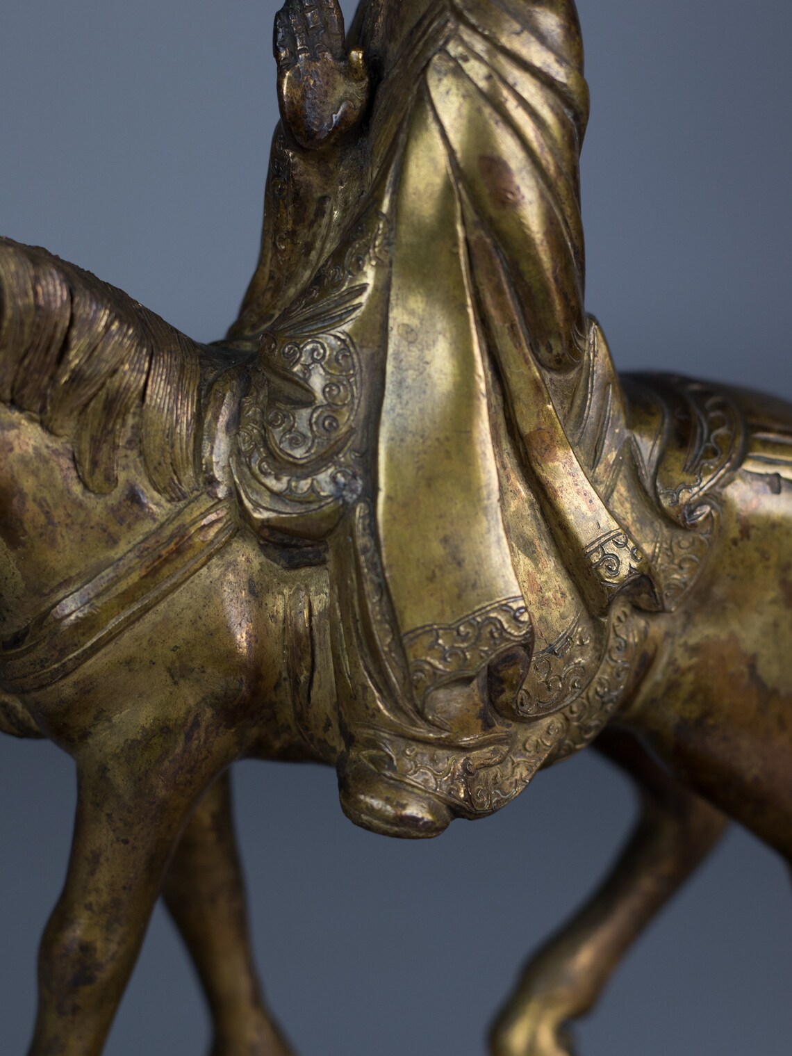 VS63 Vintage Tang Sanzang and White Horse Old Tibetan Etsy