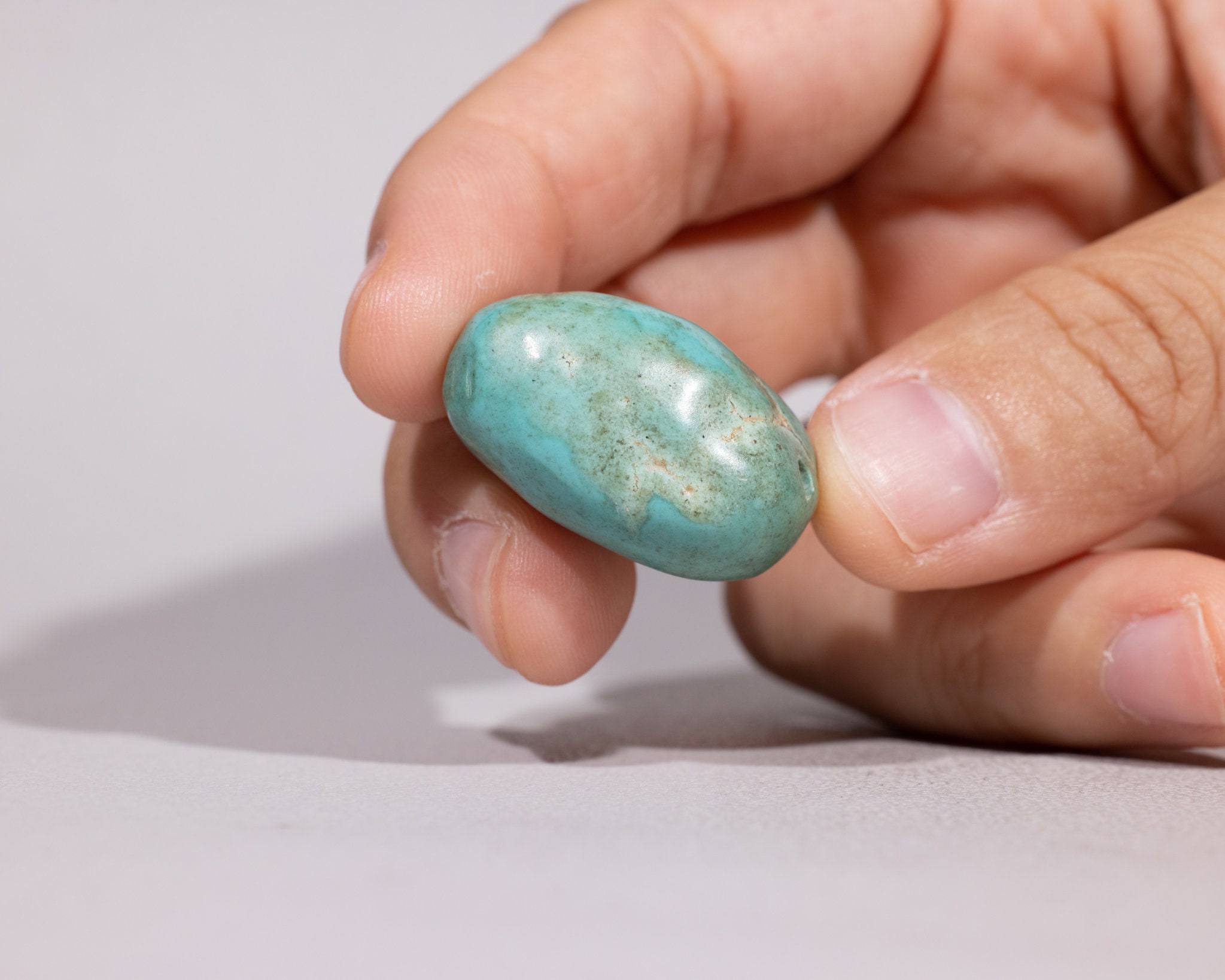 TQ691 ANTIQUE TIBETAN Turquoise Bead - Etsy