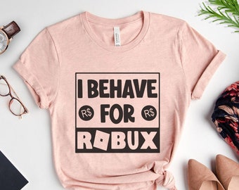 Robux Shirt Etsy - robux roblox aesthetic t shirt