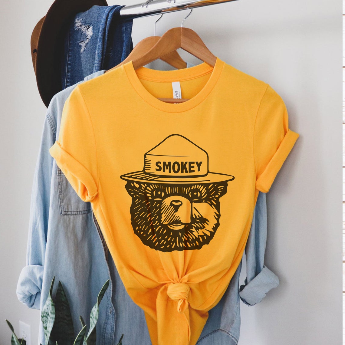 Smokey the Bear T-Shirt Smokey T-Shirt All Sizes and Color S | Etsy