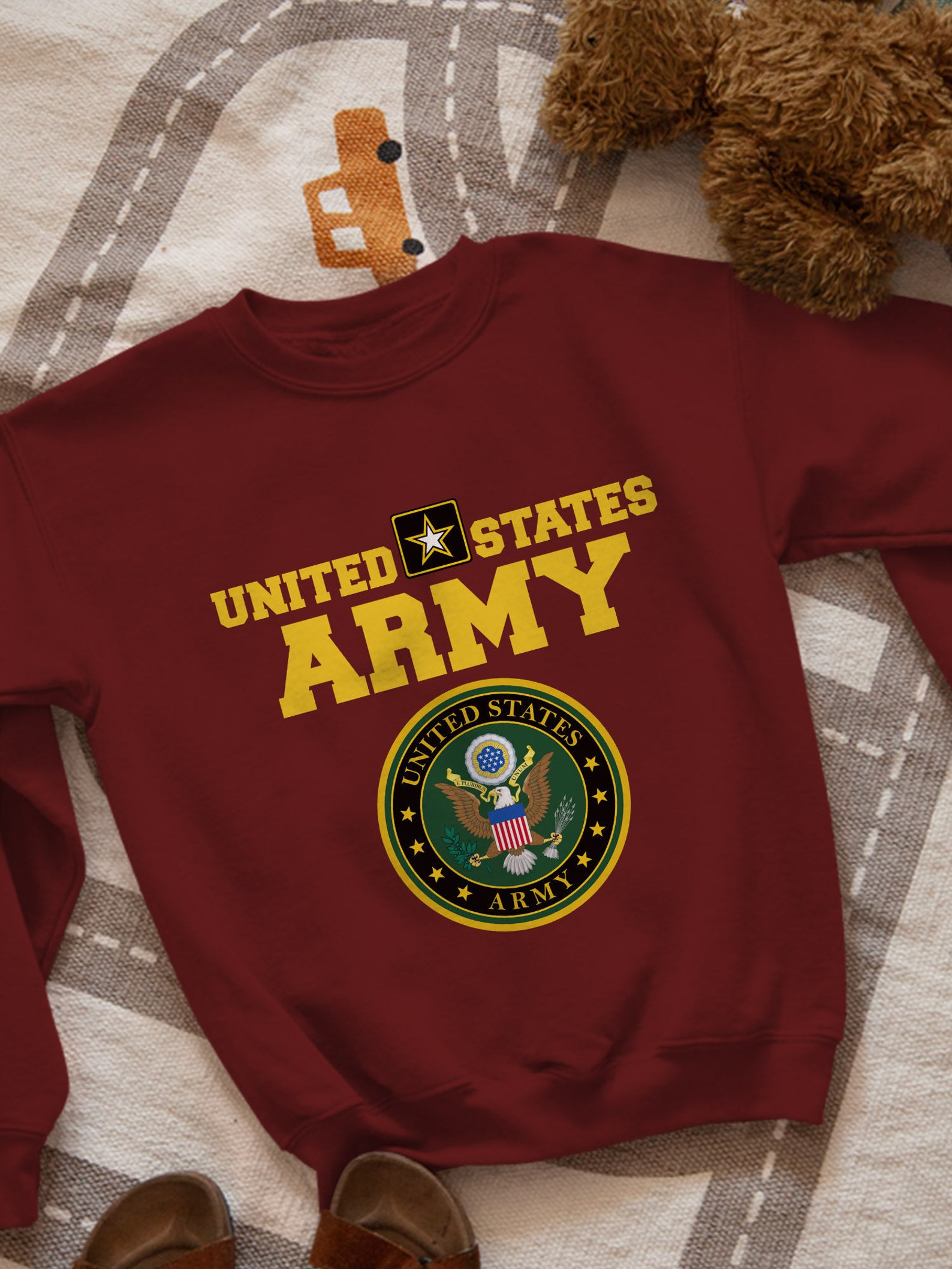 US Army Veteran Sweatshirt US Soldier Sweatshirt All Sizes Etsy