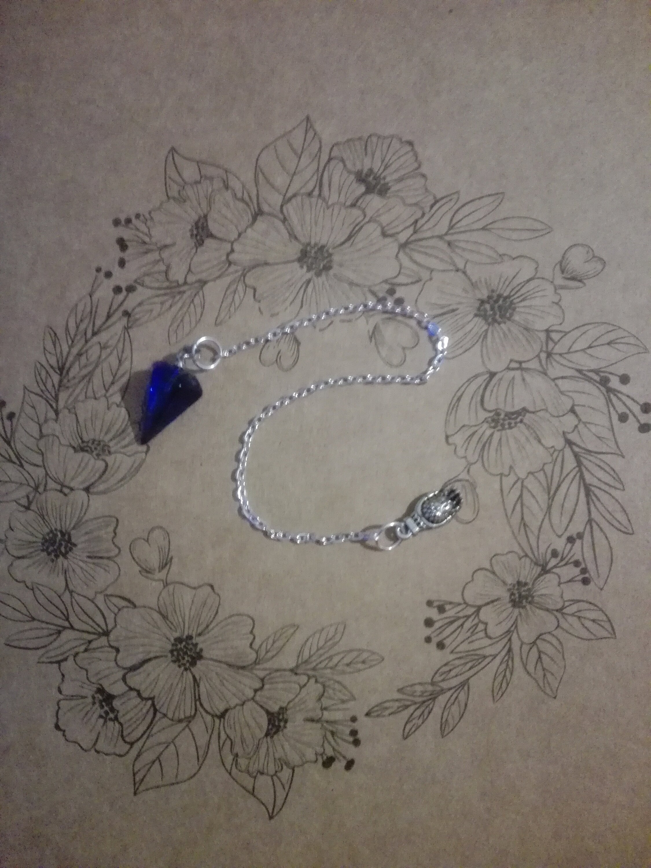 Le Pendule Du Buddha Bleu