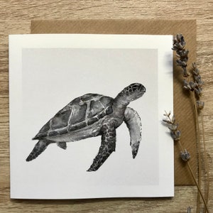 Carte tortue de mer