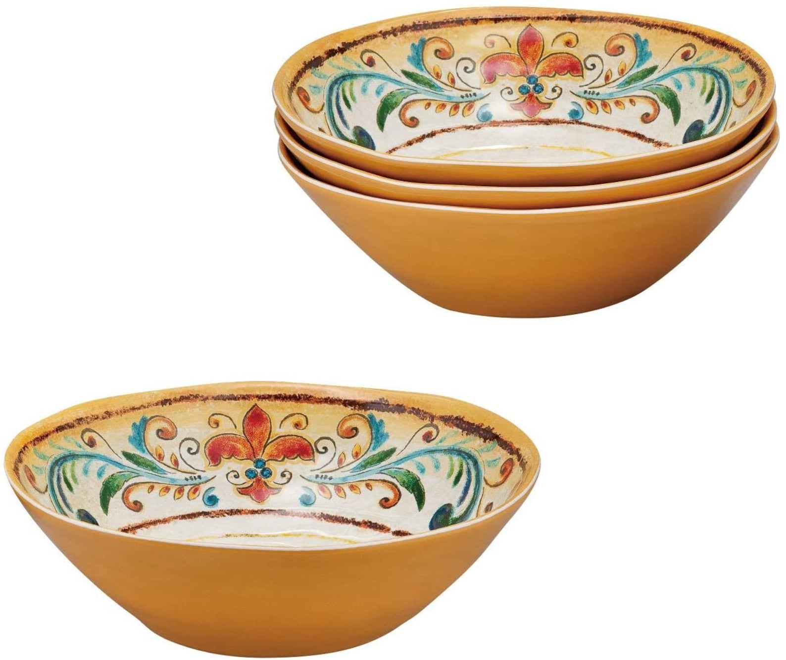 12Piece Tuscany Heavyweight and Durable Melamine Dinnerware Etsy