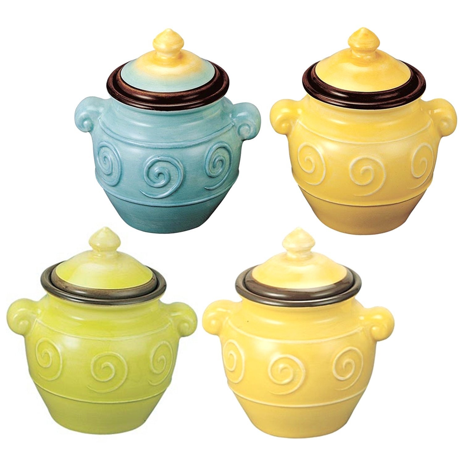 Gourmet Art 4Piece Sol Ceramic Spice Jar Regular price Etsy