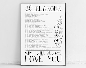 30 reasons why we love you