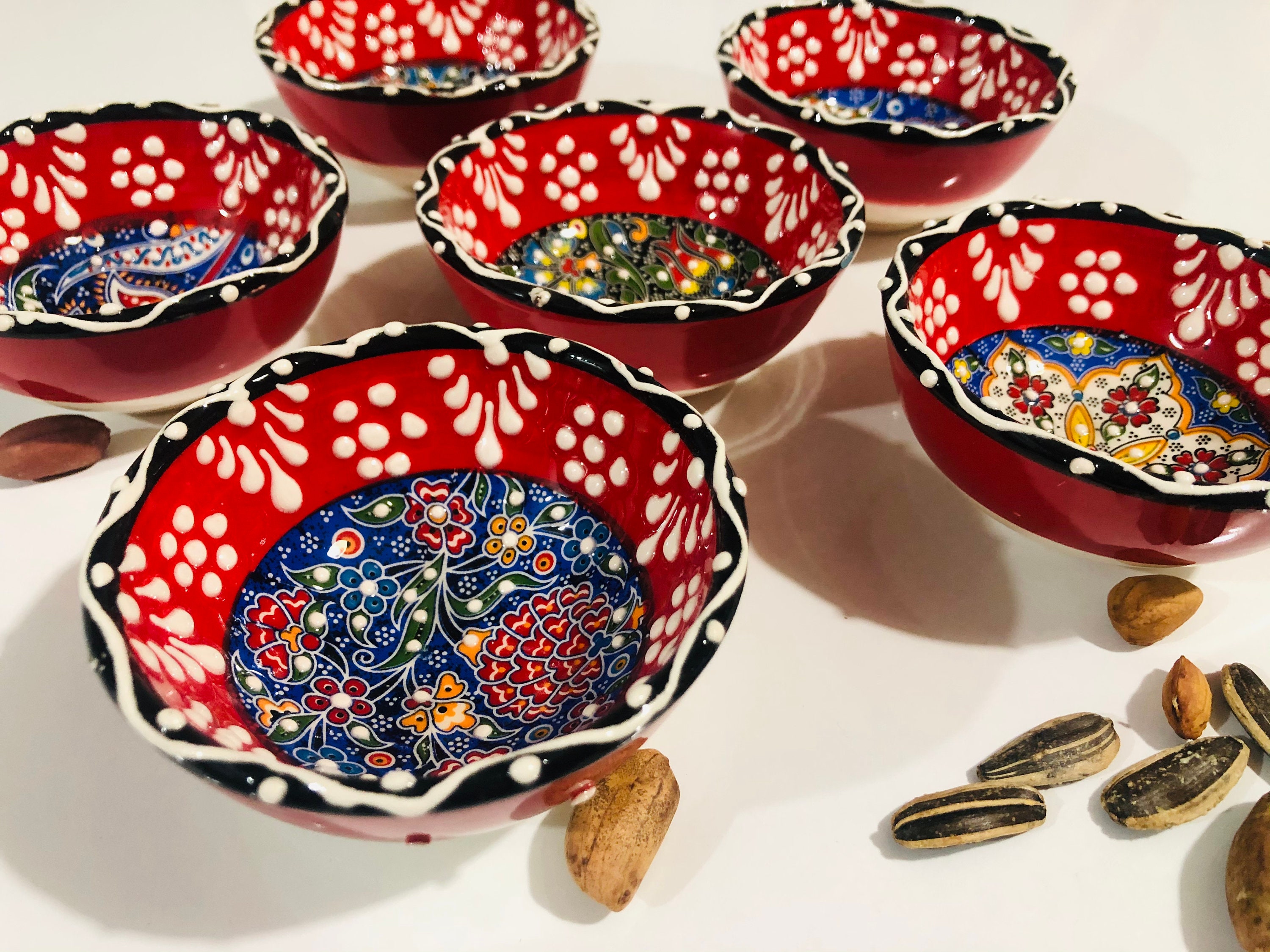 Serving Bowl Snacks Bowl. Special Gift. SPECİAL PRİCE FOR 6 Etsy