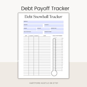 Debt Tracker Printable,debt snowball excel,debt snowball,debt payoff,payoff calculator,debt payoff tracker,debt reduction sheet,debt