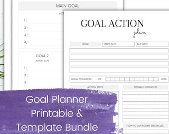SMART Goal Planner: Goal Setting Worksheet (PDF)