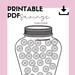 Coloring Budget 600 | Savings Challenge Jar | Money Planner Printable ...