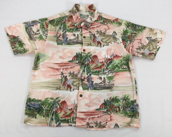 Vintage Hawaii Kamehameha Pink