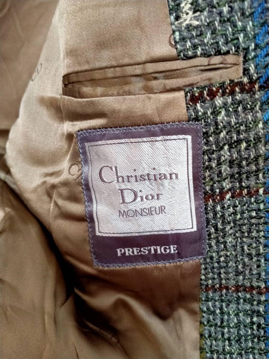 CD Christian Dior Monsieur Prestige Blazzer | Etsy