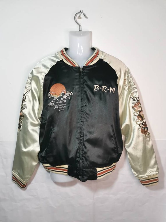 Vintage sukajan reverseable jacket