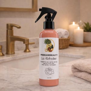 Rosewater Loc Refresher Spray: Peppermint Hair & Scalp Moisturizer