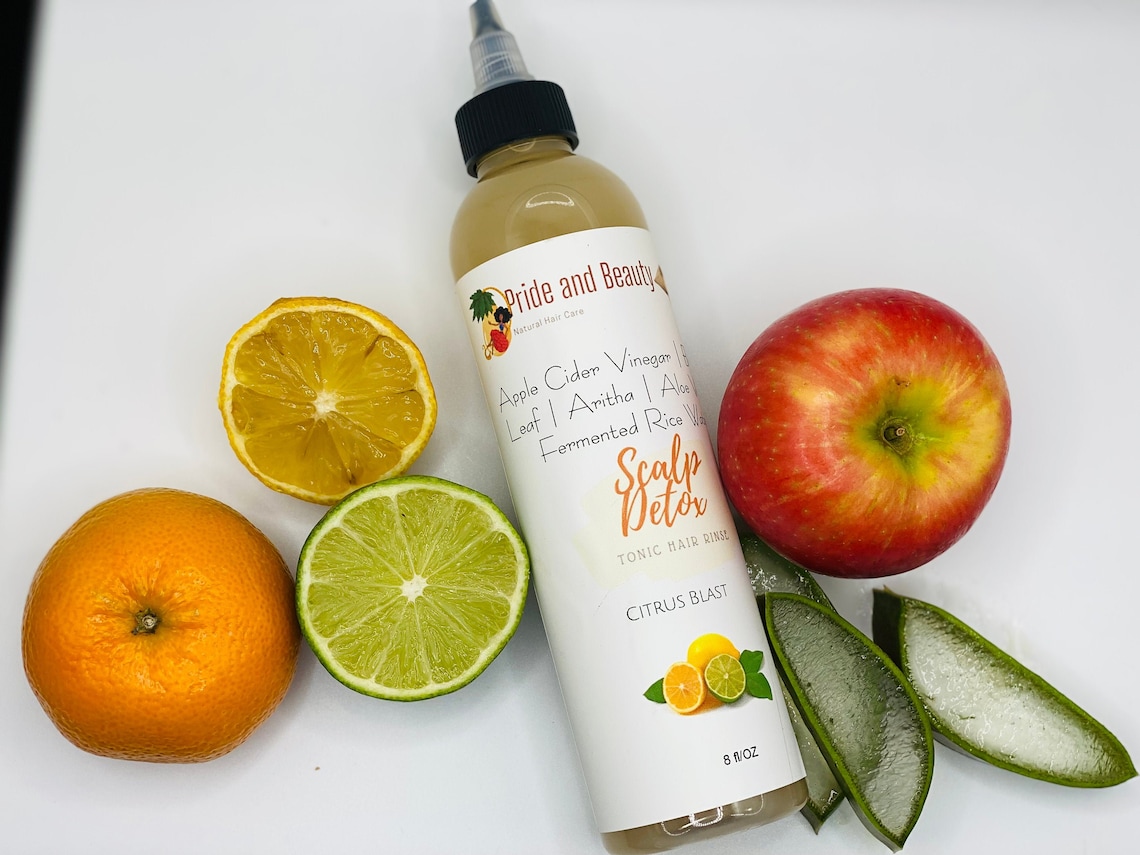 Scalp Detox Apple Cyder Vinegar Hair Rinse Aloe Vera Hair Etsy