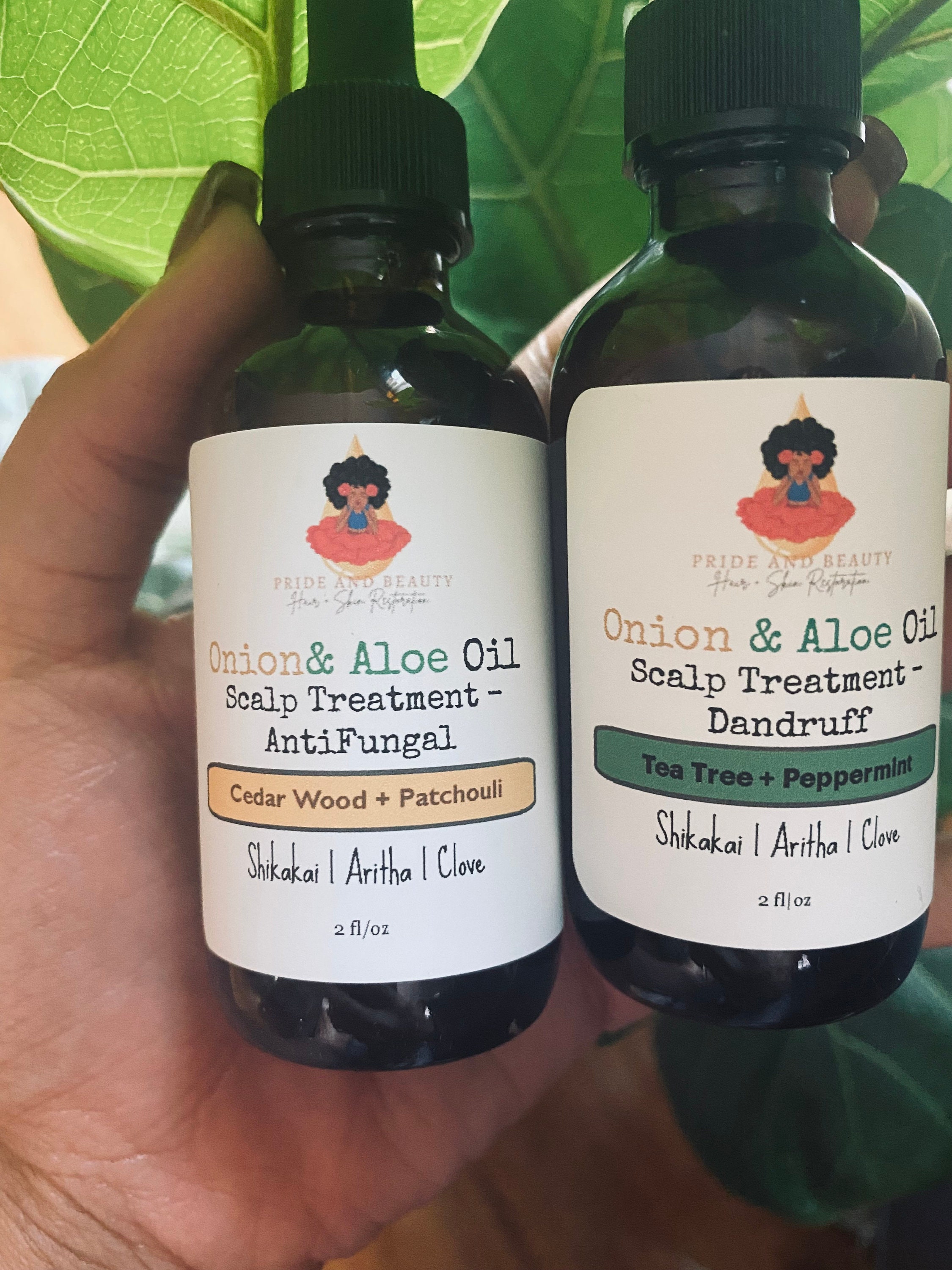 Dandruff & Head Lice Oil Fungus Scalp Treatment Onion and - Etsy