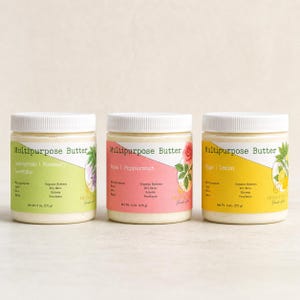 Herbal Whipped Shea Butter | Moisturizing Body Soufflé for Dry Skin