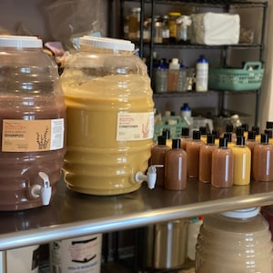 Rice Shampoo and Conditioner Set - Biotin, Hibiscus, and Aloe Shampoo | Hair Regrowth Shampoo and Conditioner.