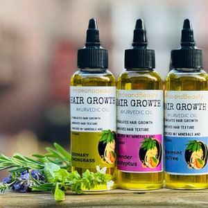 Ayurvedic Hair Growth Oil: Herbal Scalp Treatment