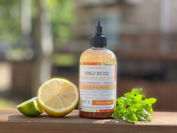 Apple Cider Vinegar Hair Rinse: Herbal Scalp Detox, Aloe & Bamboo