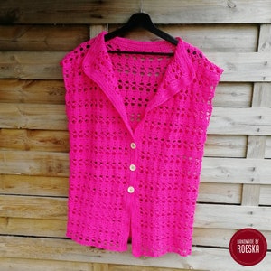 Sweet Diamond Cardigan a crochet pattern image 5