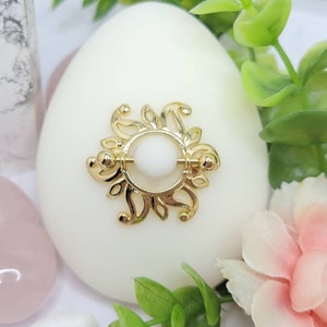 Sun Burst Nipple Shield - Cute and Sexy 14 Karat Gold Plated Nipple Jewelry for Those Looking for Unique Nipple Piercing Jewelry