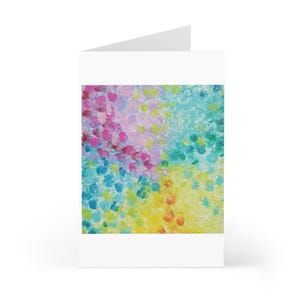 Vibrant Greeting Cards Set, Colorful Note Cards for Birthdays, Anniversaries, Thank You's, and Celebrations
