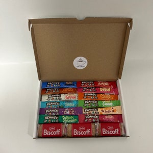 Coffee Lovers Gift Box - 12 Great Flavours with Biscuits