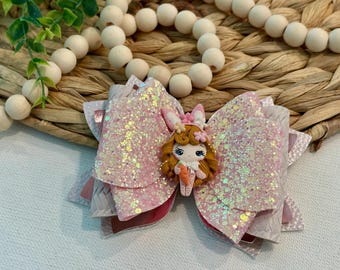 Colección de Pascua: lazos para niña de 5 pulgadas / lazos temáticos