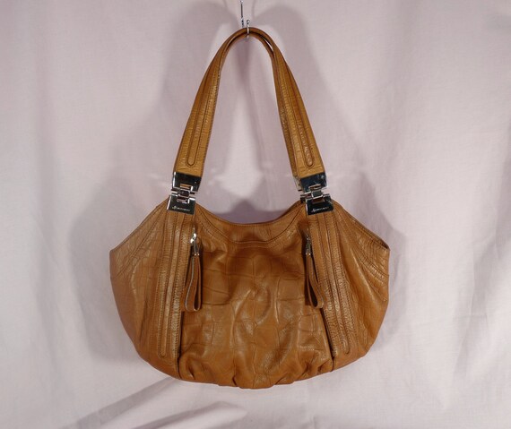 B. Makowsky Leather Shoulder Bag