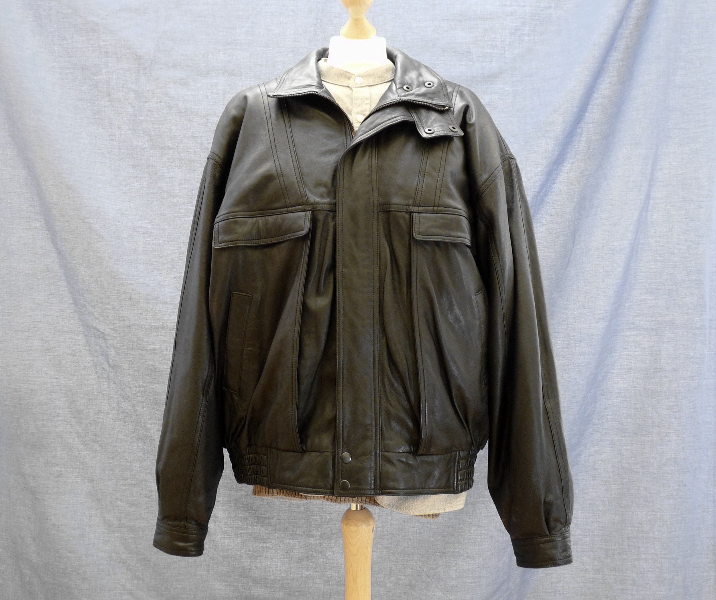 C&A Women's Jacket, Viscose, Polyester, Imitation Leather, Not Waterproof,  dark brown : : Fashion