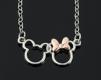 Great Description About Minnie And Mickey Mouse Necklace