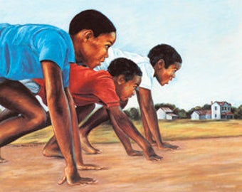 Get ready, get set, go! African American art