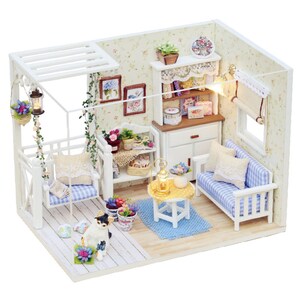 Kitten Diary Dollhouse Miniature With Furniture DIY Dollhouse - Etsy