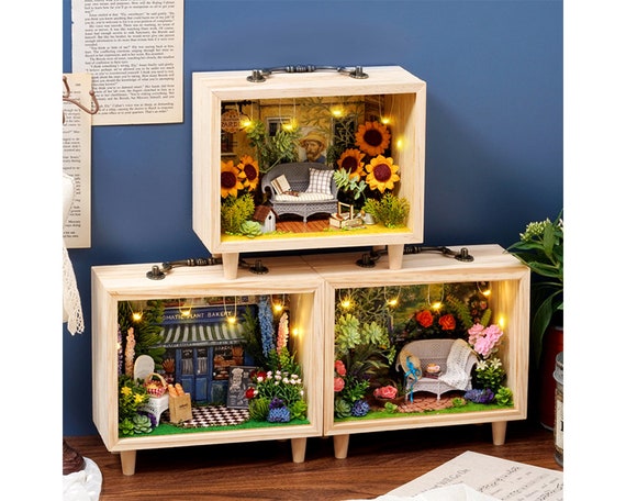 Nine-in-one DIY Miniature Dollhouse Crafts