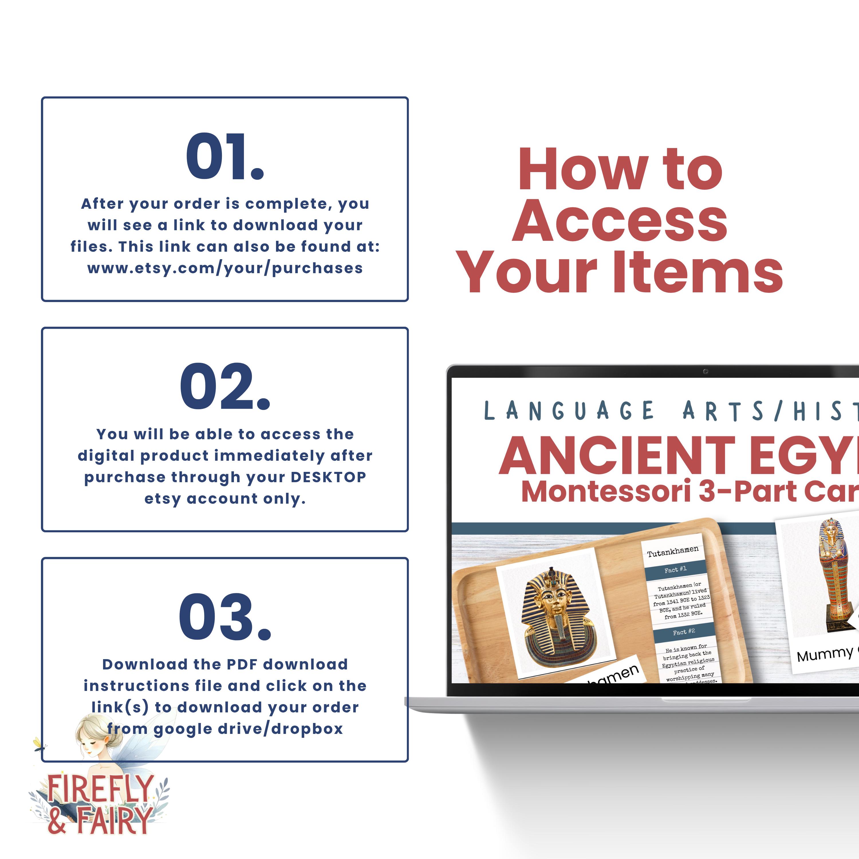 Ancient Rome Montessori 3-part Cards & Bookmark Set | Digital Download ...