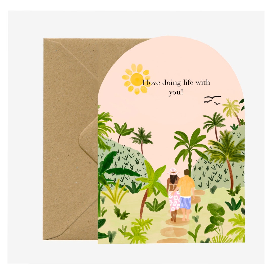 Couple Anniversary Card | Anniversary Card | Happy Anniversary Card | I ...