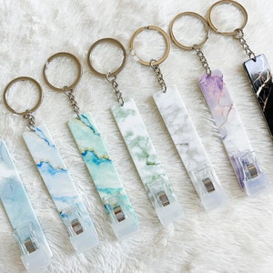 Credit Card Grabber Keychain ​for Long Nails ATM Card Clip