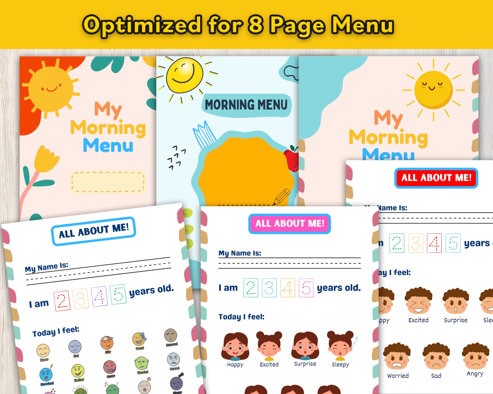 morning-menu-homeschool-morning-menu-kindergarten-and-preschool-morning-basket-homeschool-printables-8-pages-binder-menu-optimized-etsy for Morning Menu Free Printables Pdf Morning Menu, Homeschool Morning Menu, Kindergarten and Preschool Morning Basket, Homeschool Printables, 8 Pages Binder Menu Optimized - Etsy for Morning Menu Free Printables Pdf