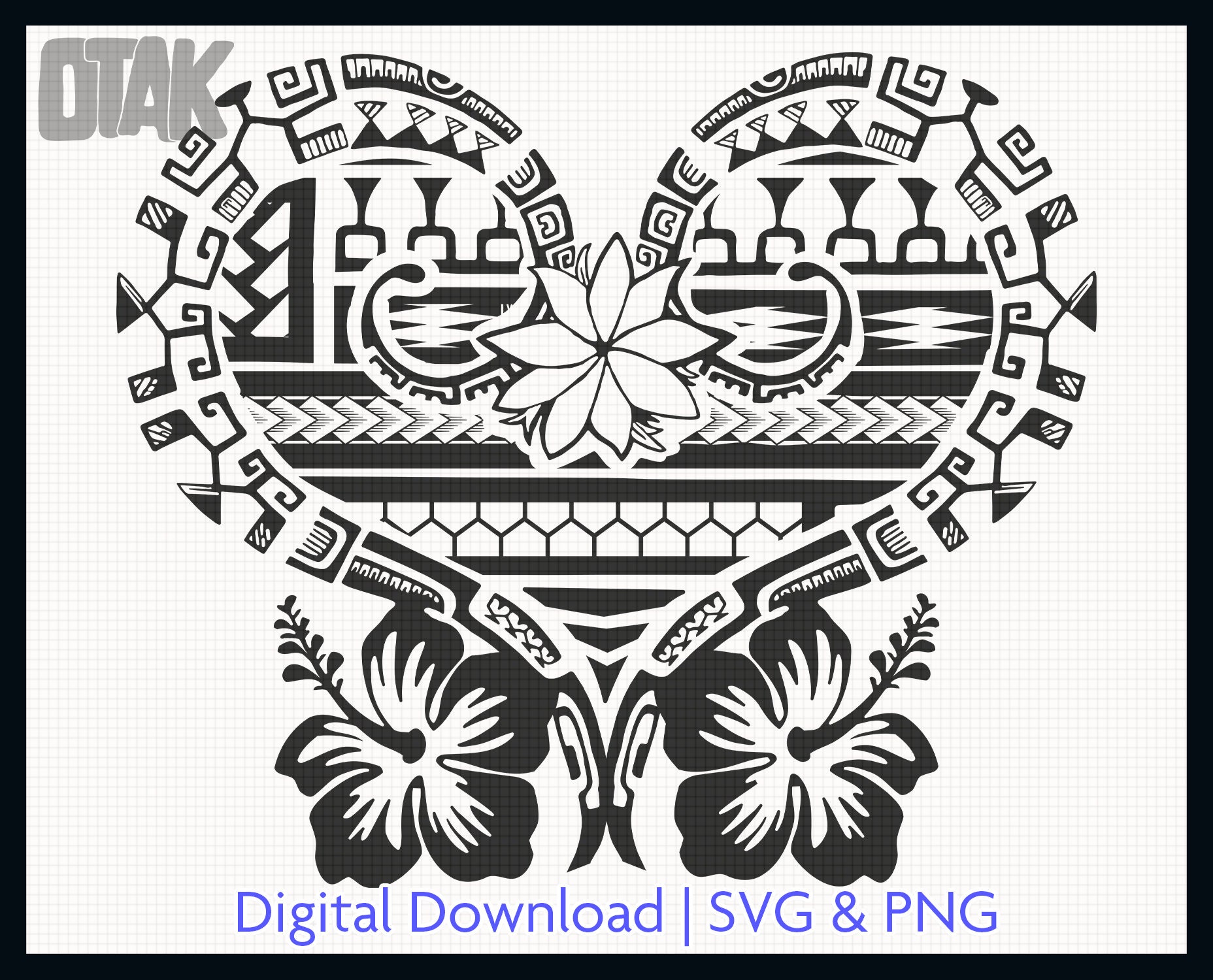 Polynesian Chest Tattoo Redraw Vector Stock Vector (Royalty Free)  2016569060 | Shutterstock