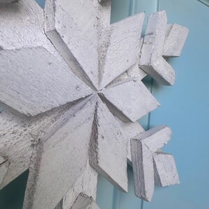 Rustic Wood Snowflake (3 Style Choices)3 Sizes - Etsy