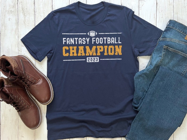 Fantasy Football Champion 2023 T-shirt for Fantasy Football League ...